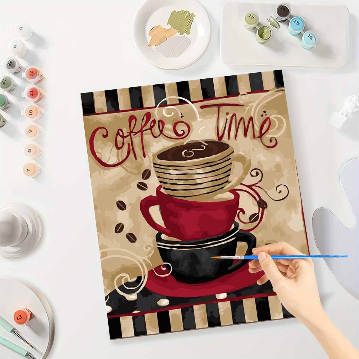 Tv Art And Craft - Kit de peinture par numéros pour