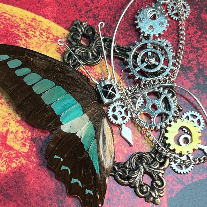 Art Craft Kit - Kit DIY Cadre Papillon Steampunk avec