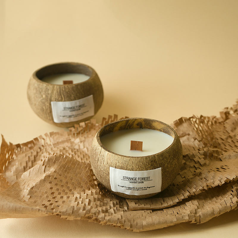 Soy Candle Fragrance Oil - Bougie d'aromathérapie en coquille de noix