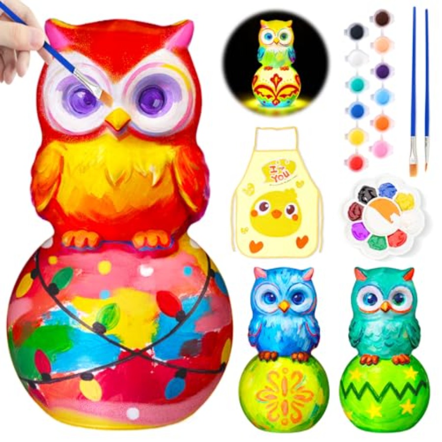 Art Craft Kit - Kit de peinture pour lampe à
