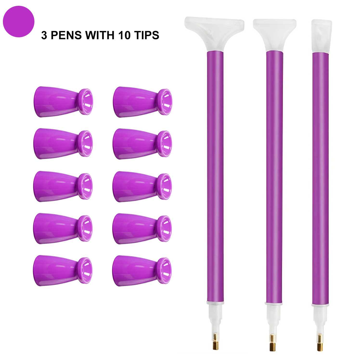 Art Craft Kit - Lot de 10 embouts en silicone