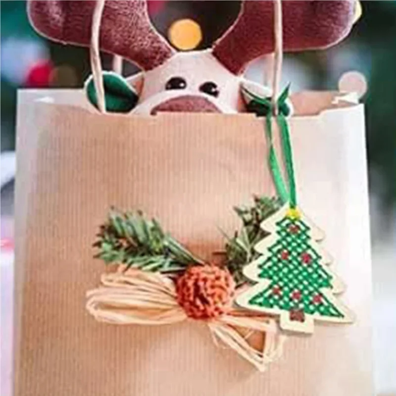 Art Craft Christmas Tree - Kit de broderie au point de
