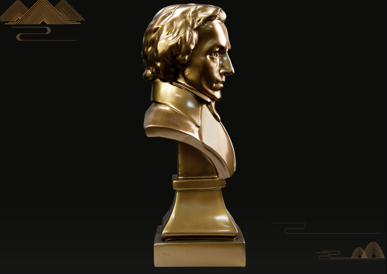 Statue de musicien Chopin, cav - Tv Art And Craft avis et prix