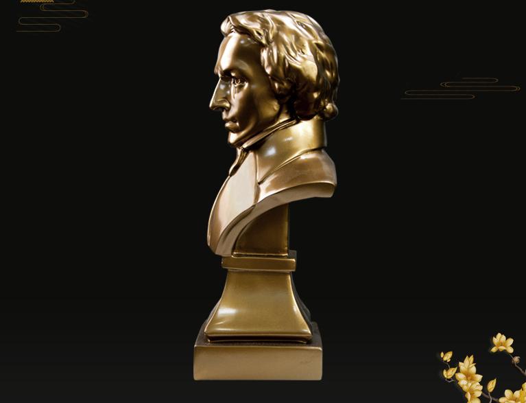 Statue de musicien Chopin, cav - Tv Art And Craft avis et prix