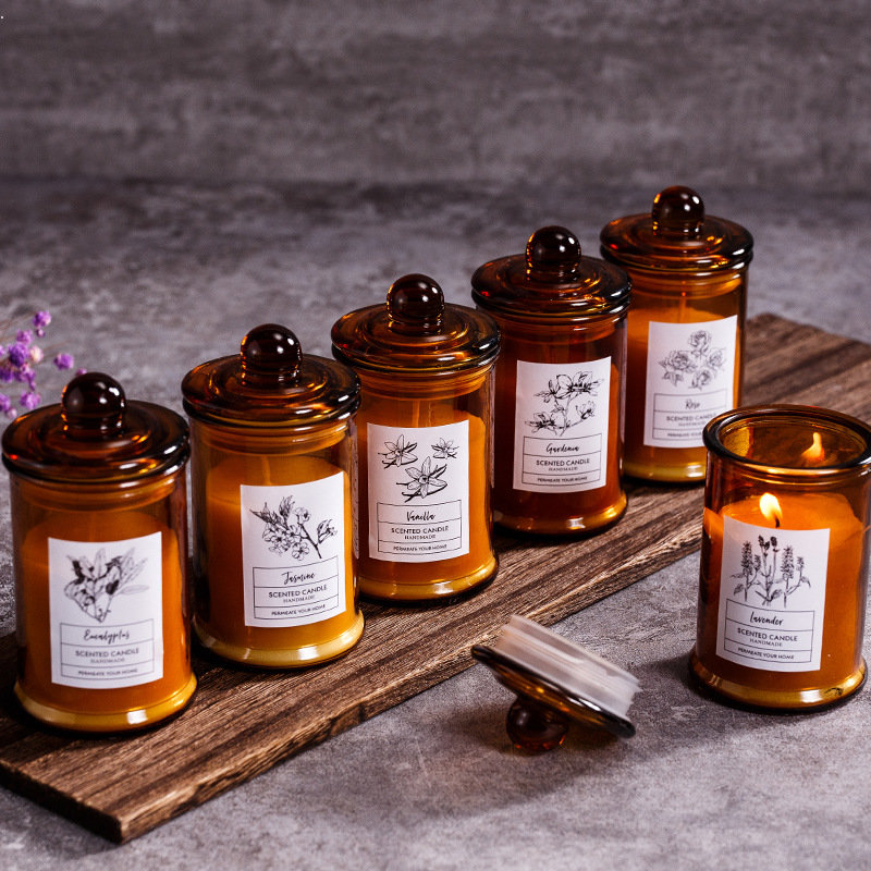 Pot en verre Vintage, bougie p - Soy Candle Fragrance Oil avis et prix