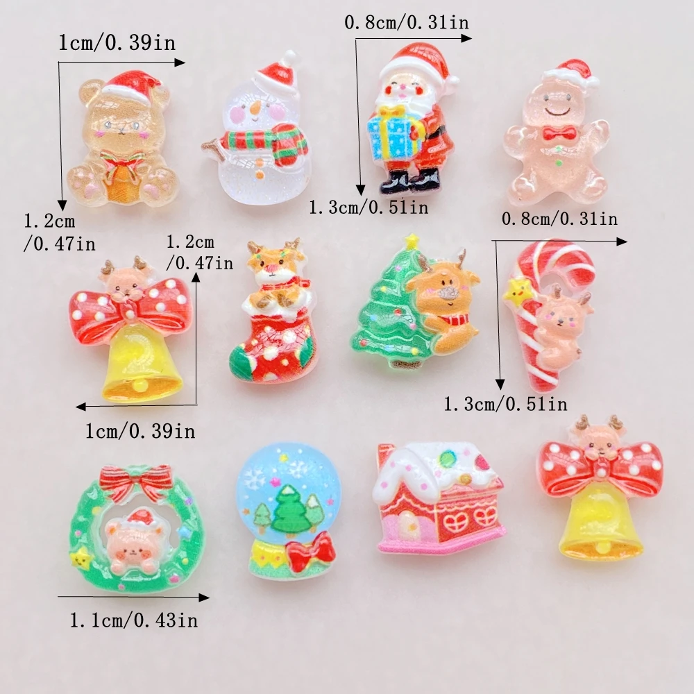 50pcs résine Mini dessin animé - Art Craft Christmas Tree avis et prix