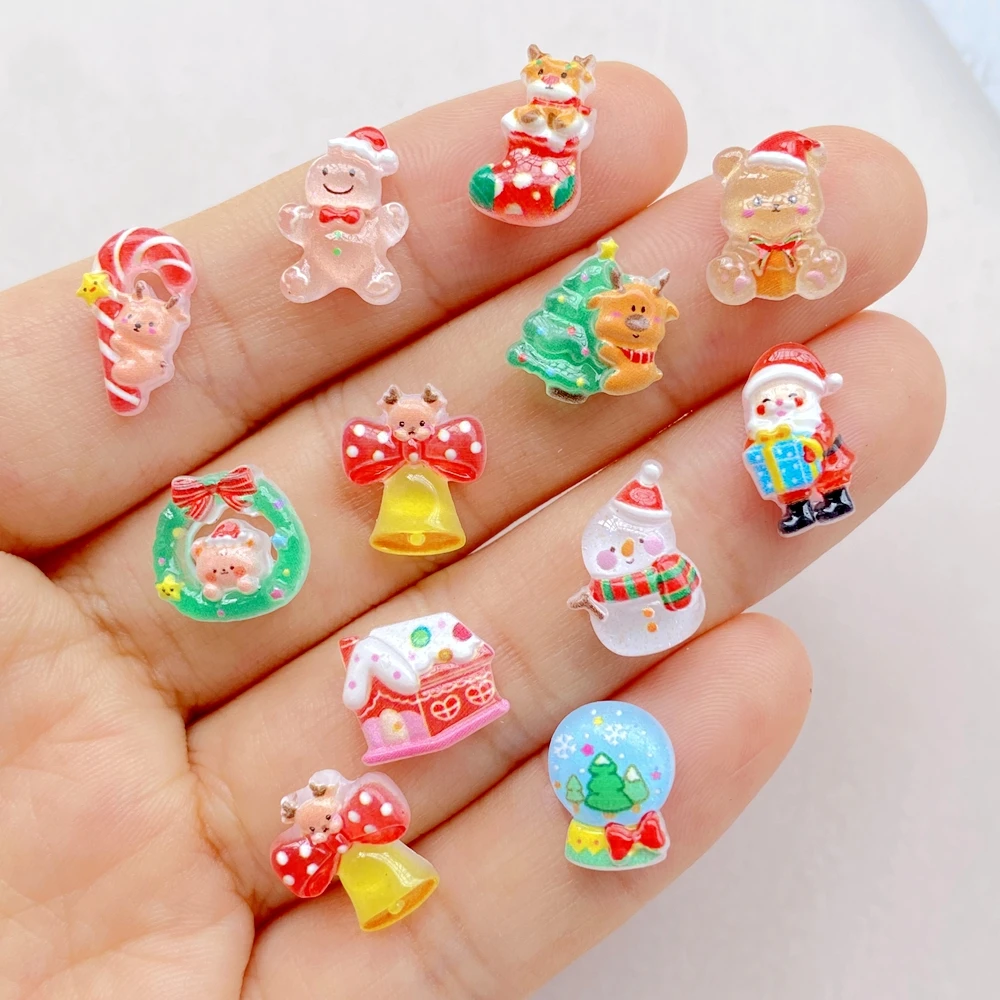 50pcs résine Mini dessin animé - Art Craft Christmas Tree avis et prix
