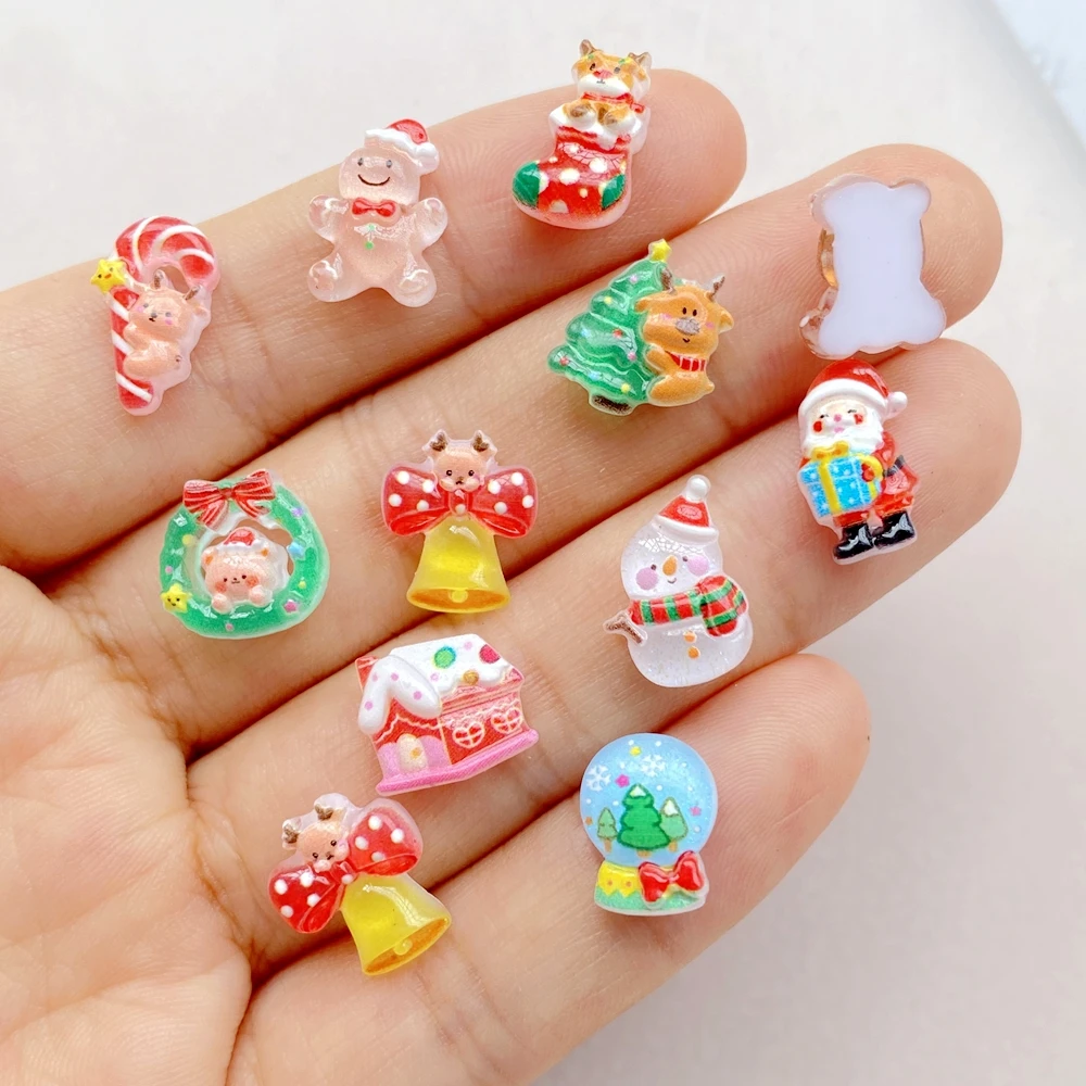 50pcs résine Mini dessin animé - Art Craft Christmas Tree avis et prix