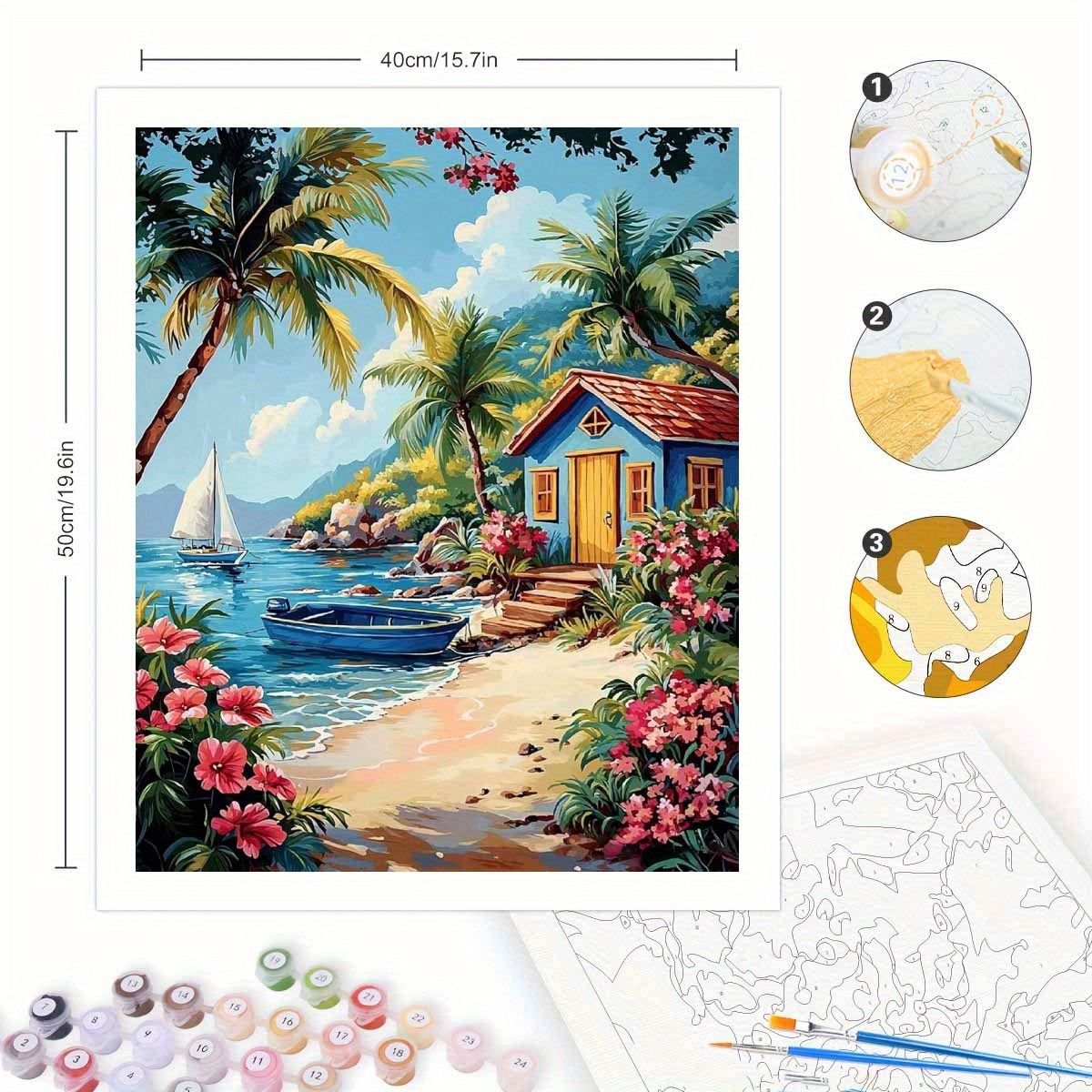 Kit de peinture par numéros po - Tv Art And Craft avis et prix