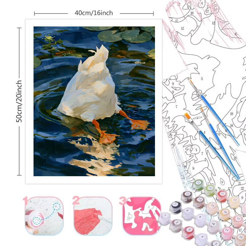 Kit de peinture par numéros po - Tv Art And Craft avis et prix