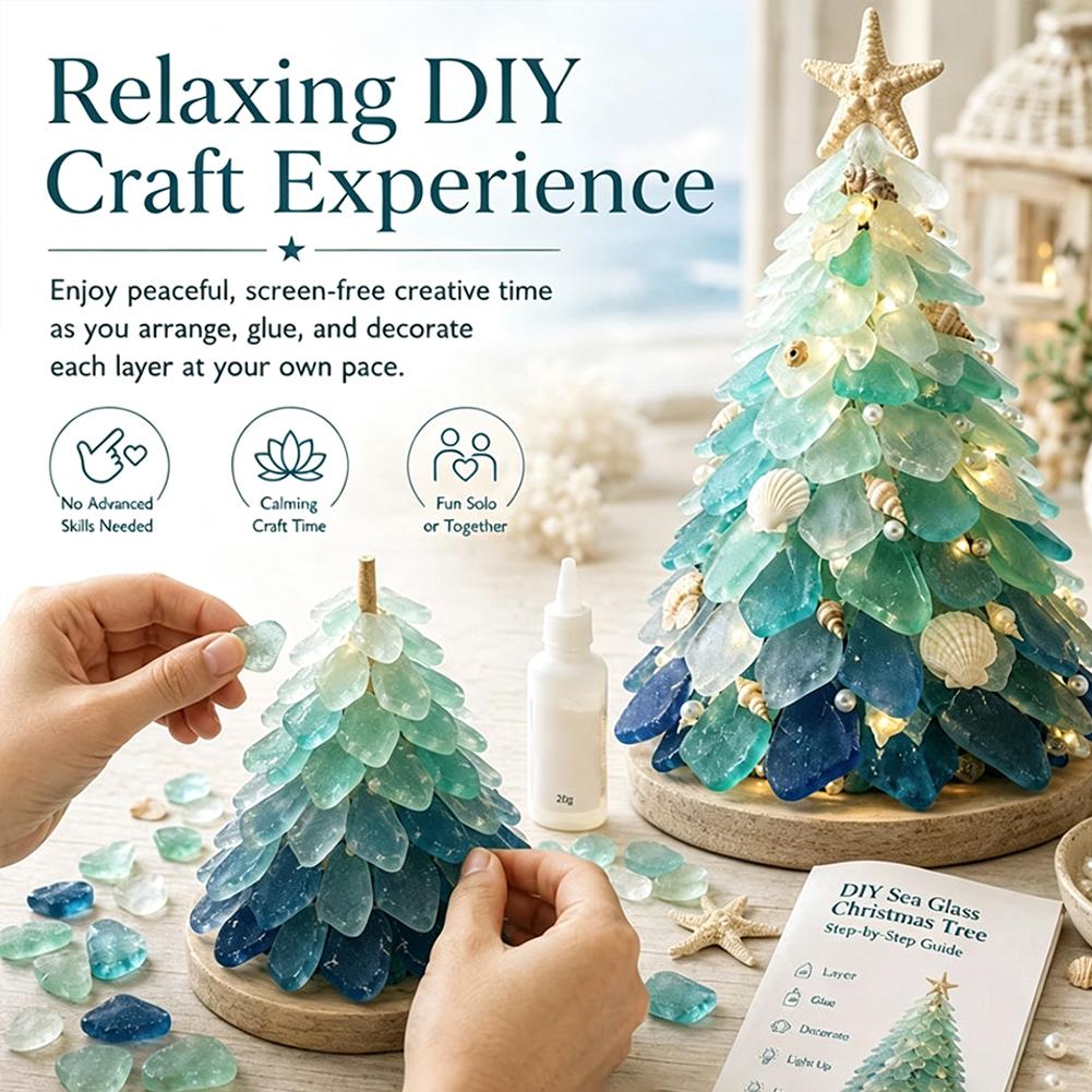 Kit d'art 3D en verre marin po - Art Craft Christmas Tree avis et prix