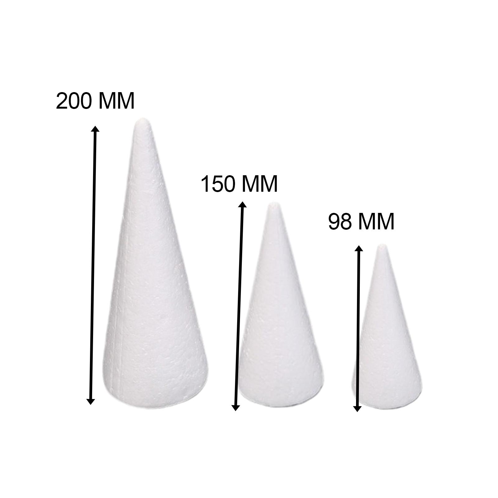 15 cônes en mousse blanche en  - Art Craft Christmas Tree avis et prix
