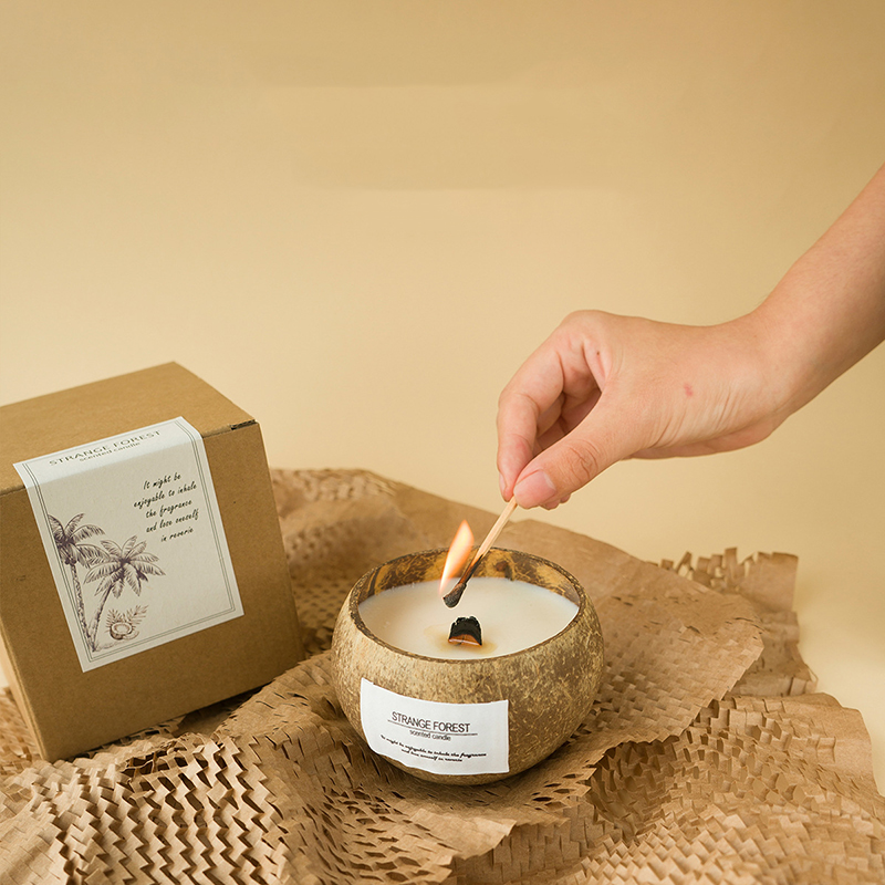 Bougie d'aromathérapie en coqu - Soy Candle Fragrance Oil avis et prix