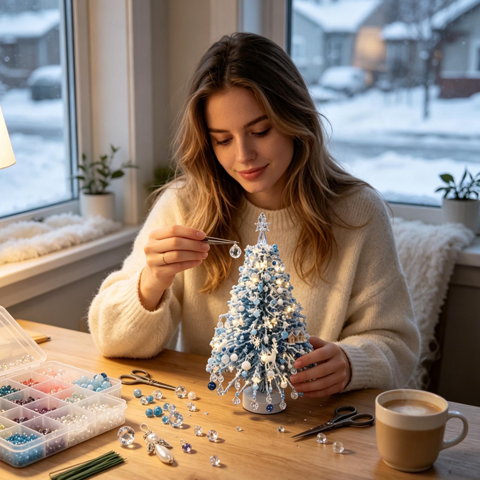 Art de la perlage pour sapin d - Art Craft Christmas Tree avis et prix