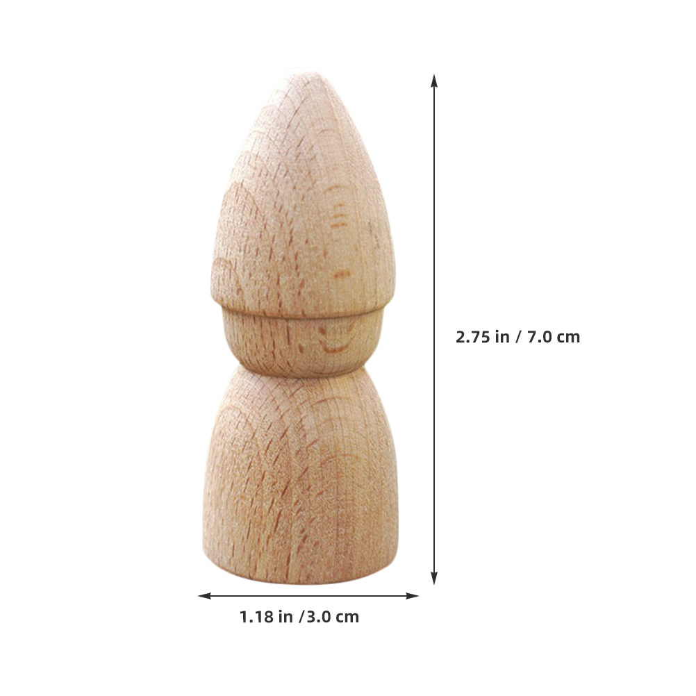 6 figurines en bois non peinte - Art Craft Kit avis et prix