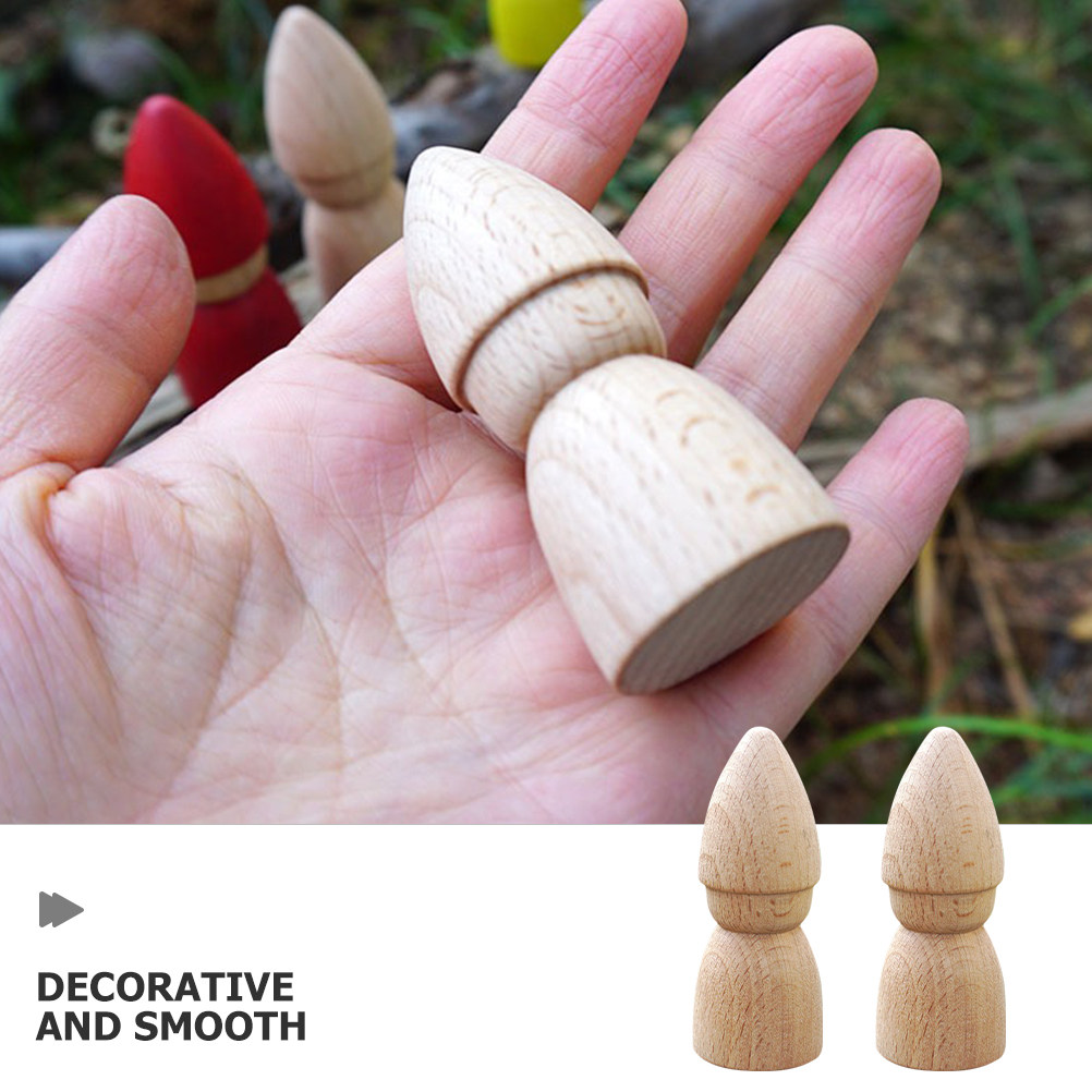 6 figurines en bois non peinte - Art Craft Kit avis et prix