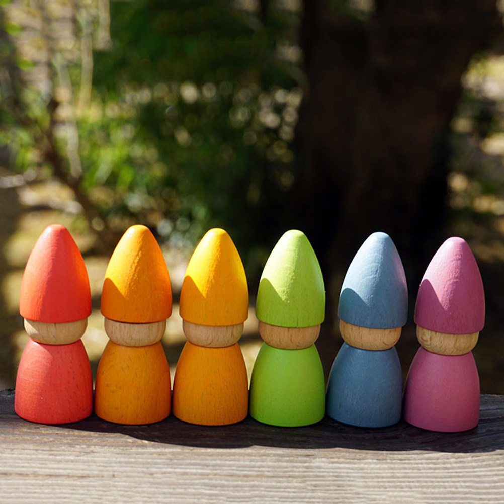 6 figurines en bois non peinte - Art Craft Kit avis et prix