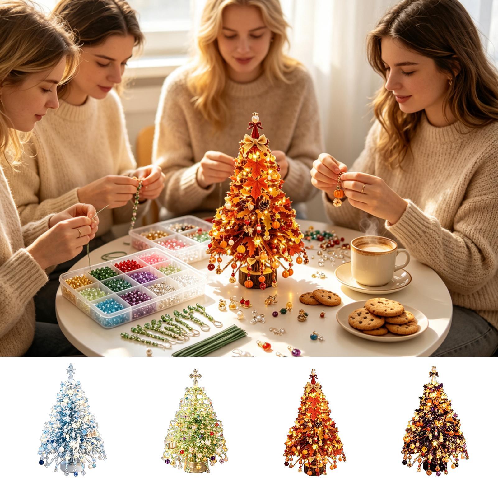 Kit d'arbres de Noël perlés, a - Art Craft Christmas Tree avis et prix