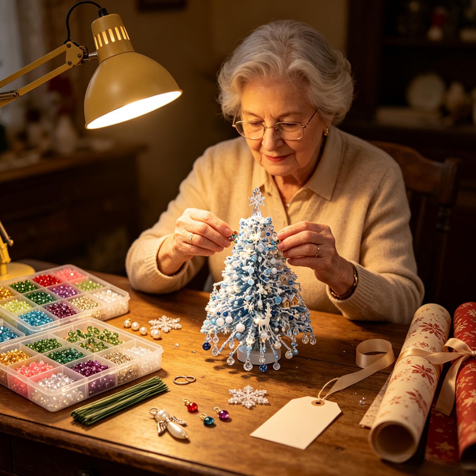 Kit d'arbres de Noël perlés, a - Art Craft Christmas Tree avis et prix