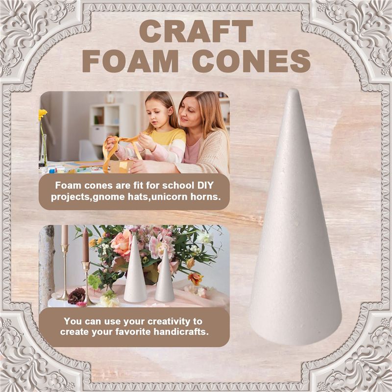 Lot de 24 cônes en mousse pour - Art Craft Christmas Tree avis et prix